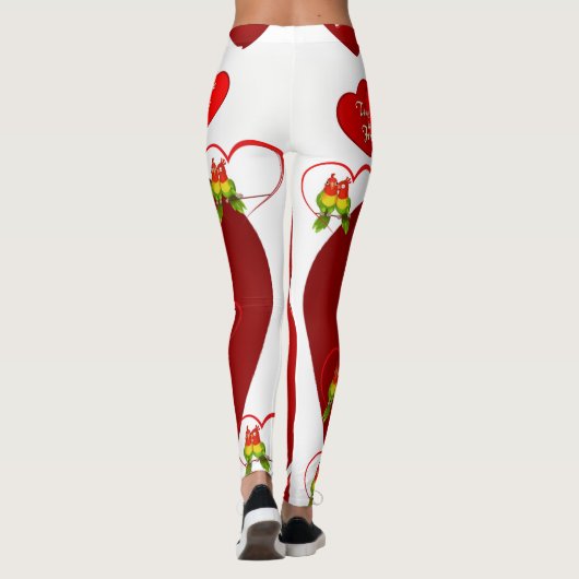 バレンタインレギンス長 レギンス (裏面)