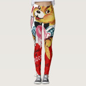 バレンタインレギンス長 レギンス (正面)