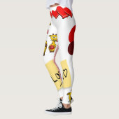 バレンタインレギンス長 レギンス (左)