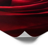 バレンタインレッドローズ ポスター (角)