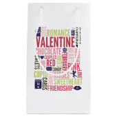 バレンタインワーズバレンタインデー抱き枕 スモールペーパーバッグ (正面)