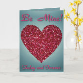 バレンタイン今日と永遠 カード (黄色い花)