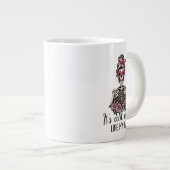 バレンタイン以外は寒い ジャンボコーヒーマグカップ (正面右)
