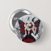 "バレンタイン仮面舞踏会"のボタン 缶バッジ (正面&裏面)