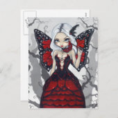 "バレンタイン仮面舞踏会"の郵便はがき シーズンポストカード (正面/裏面)
