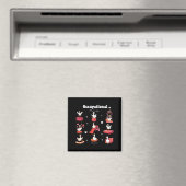 バレンタイン作業療法シリーガースOTの マグネット (インサイチュ (食洗機))