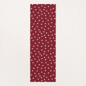 バレンタイン写真コラージュ |パーソナライズされた 6枚の写真 ヨガマット (裏面)