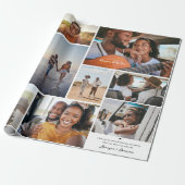 バレンタイン写真コラージュ |写真パーソナライズされた10 ラッピングペーパー (アンロールド)