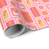 バレンタイン切手 ラッピングペーパー (ロールコーナー)