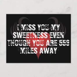 バレンタイン刑務所長期滞在ハート シーズンポストカード