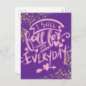 バレンタイン刑務所長遠紫B シーズンポストカード (正面/裏面)