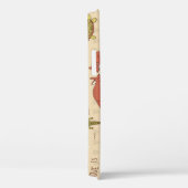 バレンタイン動物手描きプリント Case-Mate iPhoneケース (裏面 / 右)