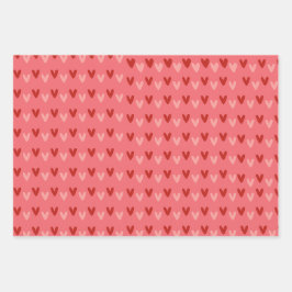 バレンタイン包装紙 ラッピングペーパーシート