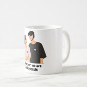 バレンタイン大好き コーヒーマグカップ (正面右)