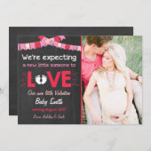 バレンタイン妊娠の発表で愛を明らかにする シーズンカード (正面/裏面)