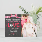 バレンタイン妊娠の発表で愛を明らかにする シーズンカード (スタンド正面)