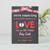 バレンタイン妊娠の発表で愛を明らかにする シーズンカード (スタンド正面)