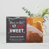 バレンタイン妊娠の発表ベビーの発表 シーズンカード (スタンド正面)