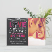 バレンタイン妊娠告知超音波カード シーズンカード (スタンド正面)