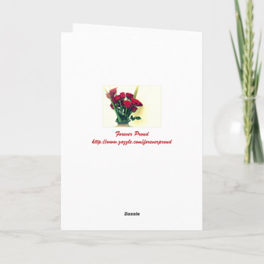 バレンタイン妖精の国とハートヴィンテージカード シーズンカード (裏面)