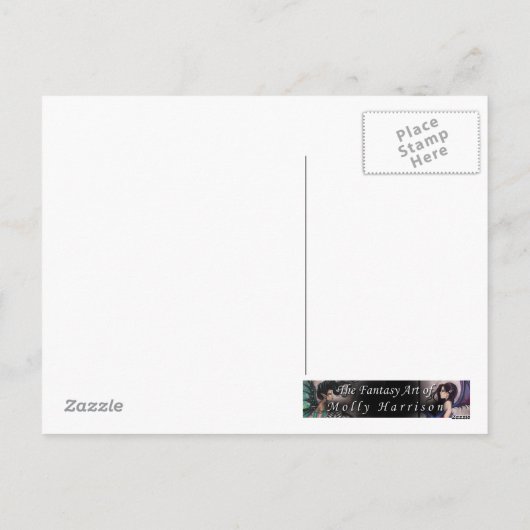 バレンタイン妖精はがき シーズンポストカード (裏面)