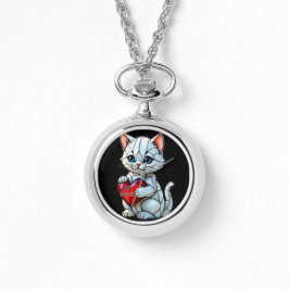 バレンタイン子猫 腕時計