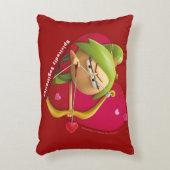 バレンタイン射手座用ピロー アクセントクッション (正面(垂直))