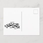 バレンタイン幽霊はがき ポストカード (裏面)