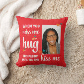 バレンタイン恋しく思時に私はこの写真を抱擁 クッション (ブランケット)