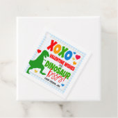 バレンタイン恐竜ギフトラベル フェイバータグ (インサイチュ)