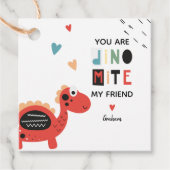 バレンタイン恐竜 フェイバータグ (正面)