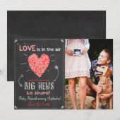 バレンタイン愛の妊娠が発表 シーズンカード (正面/裏面)