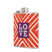 バレンタイン愛中心点 フラスク (左)