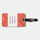 バレンタイン愛中心点 ラゲッジタグ (裏面横)