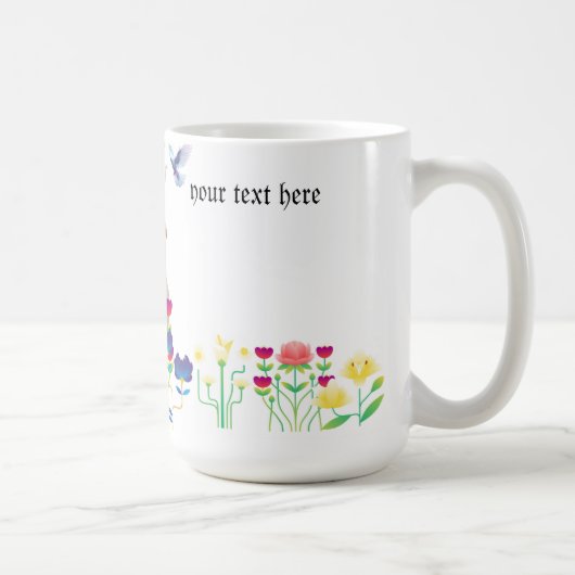 バレンタイン愛好家ローマ彫刻マグカップフローラ コーヒーマグカップ (右)