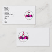 バレンタイン愛虫 名刺 (正面/裏面)