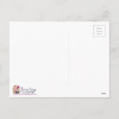 バレンタイン愛音楽女の子|の郵便はがき シーズンポストカード (裏面)