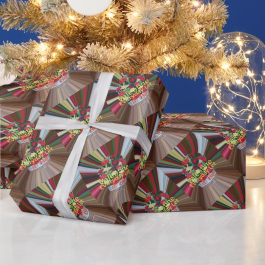 バレンタイン愛 ラッピングペーパー (クリスマス)