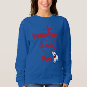 バレンタイン愛You汗シャツ スウェットシャツ (正面)