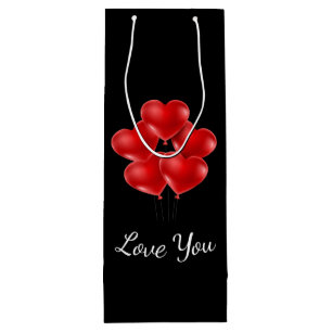 バレンタイン抱き枕 ワインギフトバッグ