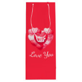 バレンタイン抱き枕 ワインギフトバッグ (裏面)