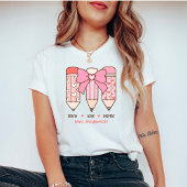 バレンタイン教師用オーダーメイド鉛筆 Tシャツ