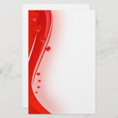 バレンタイン文房具 便箋 (正面/裏面)