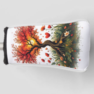 バレンタイン時計 ゴルフヘッドカバー