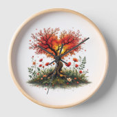 バレンタイン時計 壁時計 (正面)