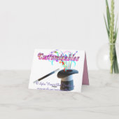 バレンタイン朝王列車グリーティングカード シーズンカード (裏面)