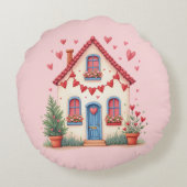 バレンタイン枕 ラウンドクッション (裏面)