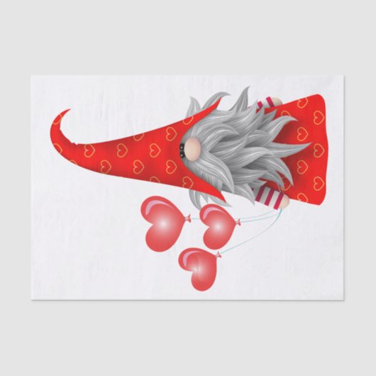 バレンタイン格言ティッシュペーパー 薄葉紙 (正面)