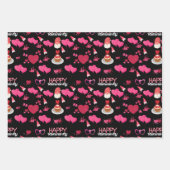 バレンタイン格言包装紙 ラッピングペーパーシート (正面)