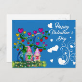 バレンタイン格言葉書 ポストカード (正面/裏面)